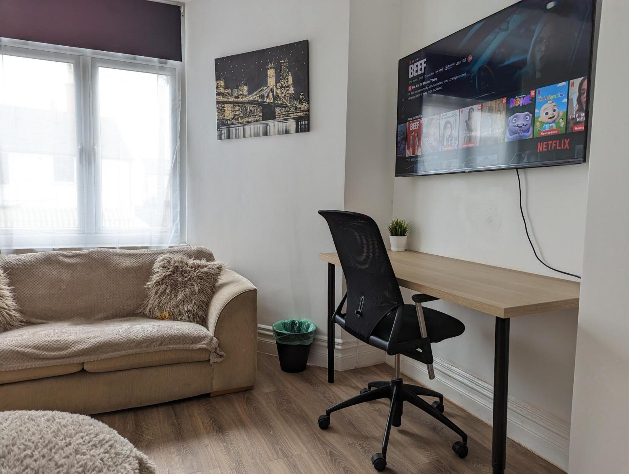 Serene 1 Bedroom Flat In Roath Cardiff Eksteriør billede
